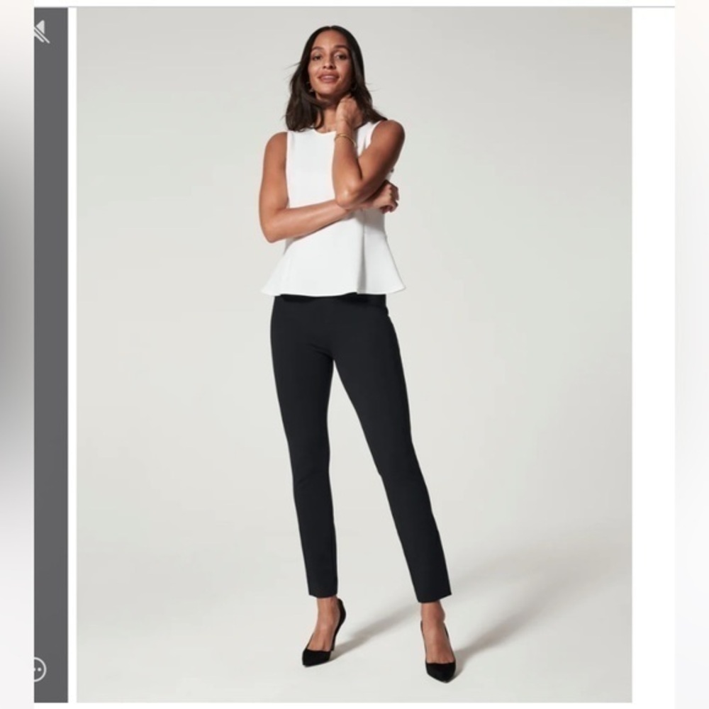 Spanx The Perfect Pant, Ankle Back Seam Skinny in Size Small